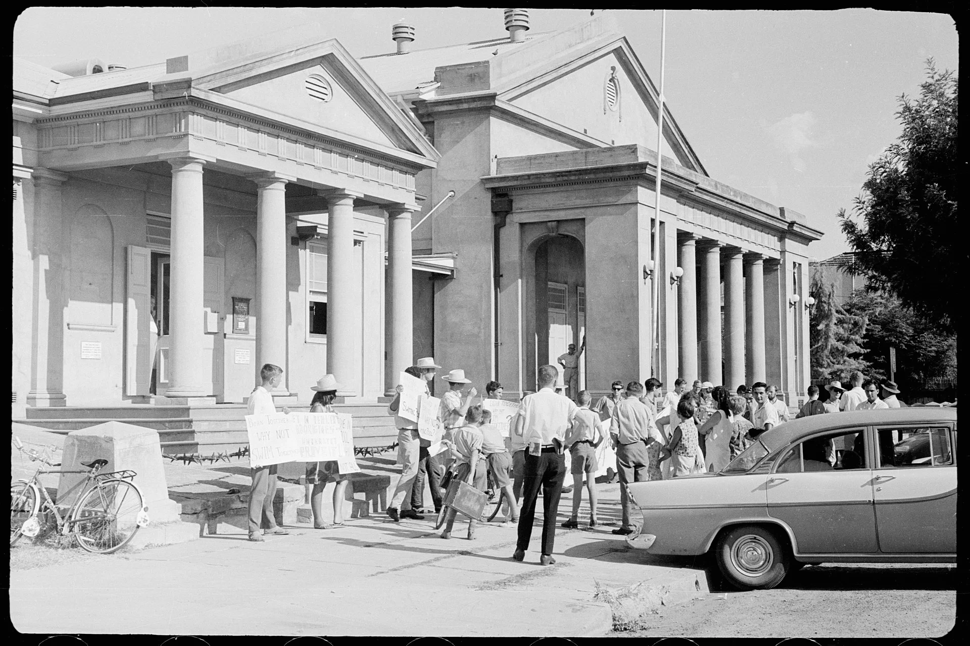 Student protest during Freedom Ride