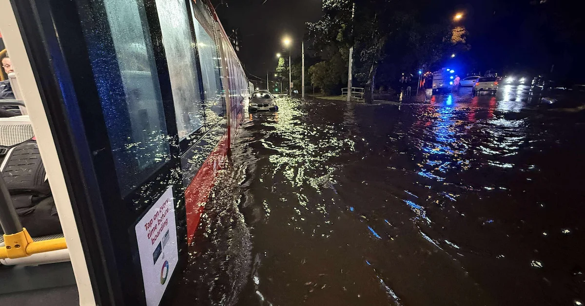 Redfern Sydney flooding