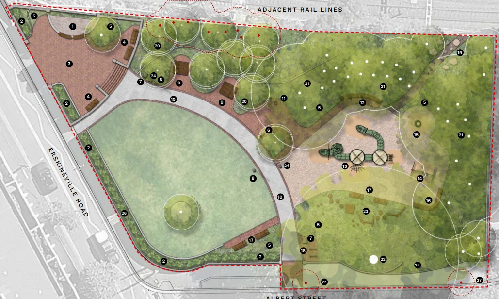 Green Bans Park upgrade