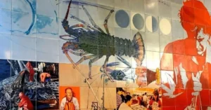 Fish Market Mural